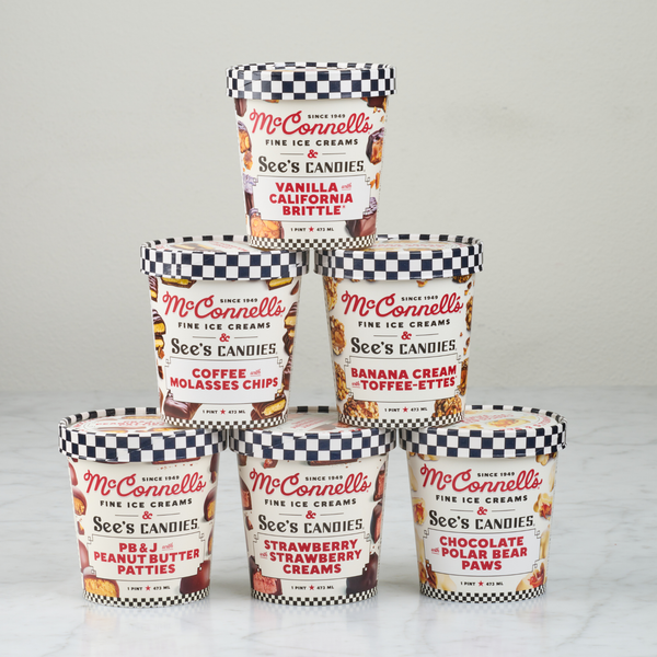 See's x McConnell's 6 Count Bundle